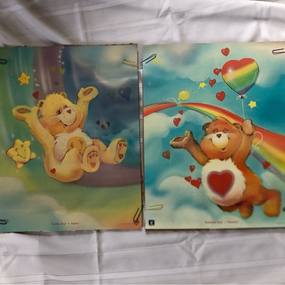 Vtg 1985 Care Bears Posters - Picture 2 of 14